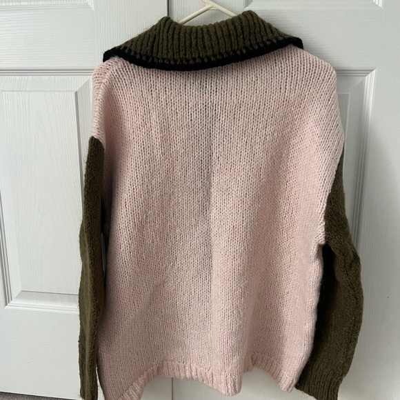 Wool zip up Zara sweater - Picture 2 of 2